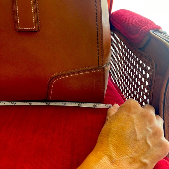 Coach Hampton Tiffany leather carryall Tote - Picture 6 of 12